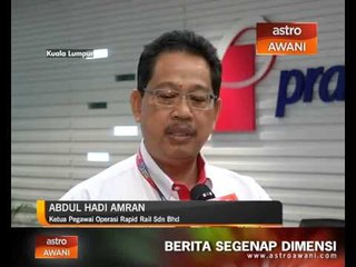 Khidmat Monorel RapidKL dihentikan sementara