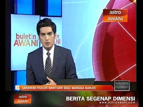 Sarawak hulur bantuan bagi mangsa banjir