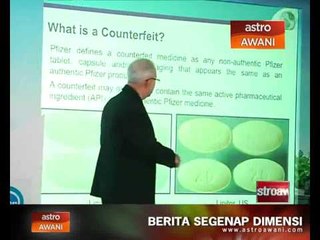 Pfiser perkenal PASS bantu kesan ubat tiruan