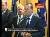 Najib dan Abbott hargai jasa kumpulan pencarian