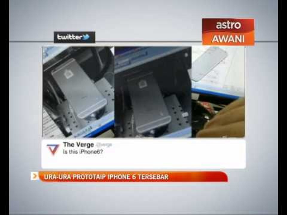 Ura-ura prototaip iPhone 6 tersebar