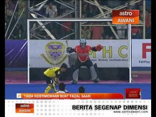 Tiada keistimewaan buat Faizal Saari