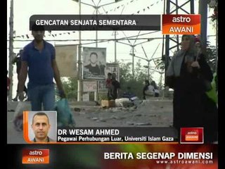 Gaza: Gencatan senjata sementara