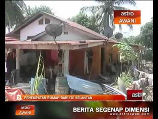 Penempatan rumah baru di Kelantan
