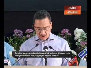 Kerajaan Tolak Dakwaan Sembunyikan MH370 ✈️