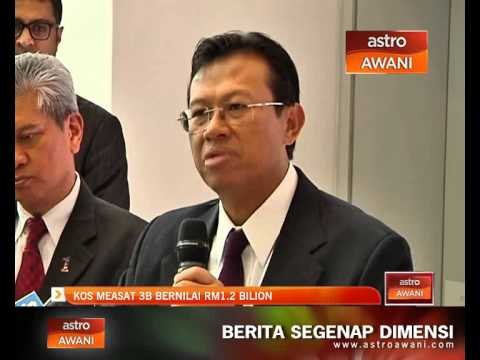 Kos Measat 3B bernilai RM1.2 bilion
