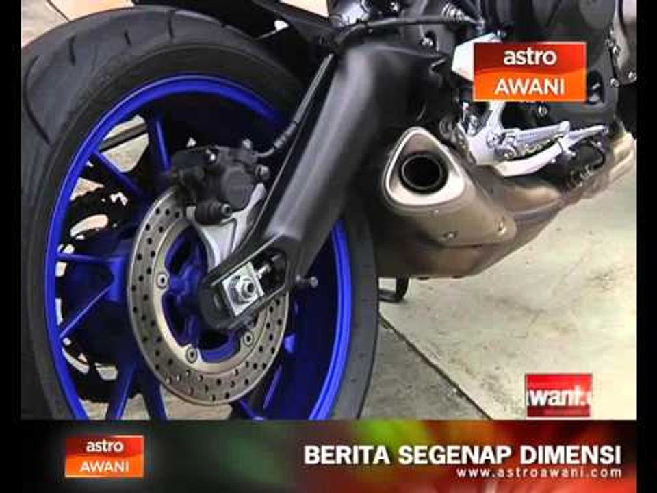 When Yamaha does a triple right. The Yamaha MT-09