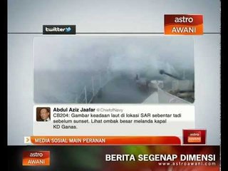 Bot tempur CB204 hilang:Media sosial main peranan