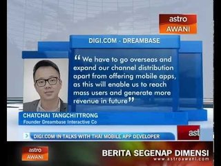 DiGi.com in talks with Thai mobile app developer