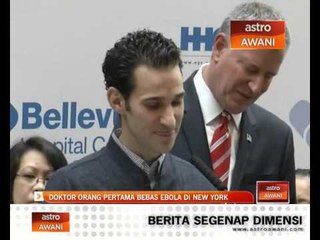 Doktor orang pertama bebas ebola di New York