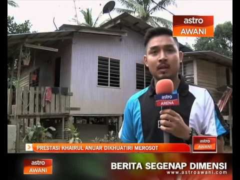 Prestasi Khairul Anuar dikhuatiri merosot