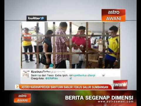 Astro Kasih #projekbantuanbanjir fokus salur sumbangan