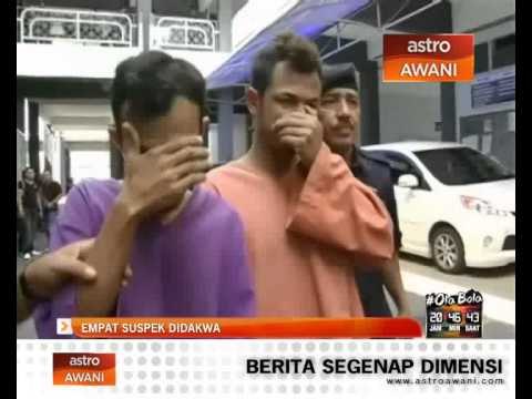 Kes rogol - 4 suspek didakwa