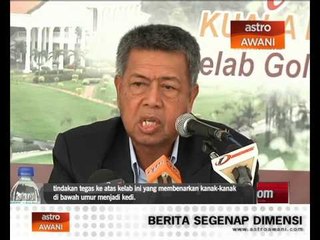 Kedi 12 tahun maut terkena bola golf