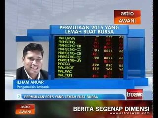 Permulaan 2015 yang lemah buat bursa