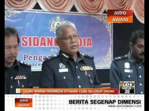 Lelaki warga Indonesia ditahan cuba seludup dadah