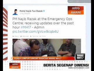 Kuala Lumpur lancar siasatan nahas MH17