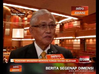 Télécharger la video: Penerima Anugerah Merdeka kongsi rahsia kejayaan