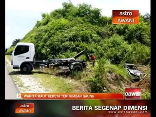 Wanita maut kereta terhumban gaung