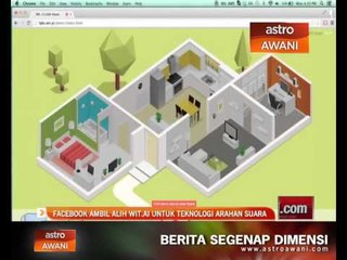 Facebook ambil alih Wit.ai untuk teknologi arahan suara