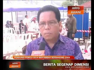Pengundi PEMILU 2014 bertambah berbanding 2009