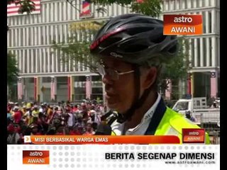 Misi berbasikal warga emas