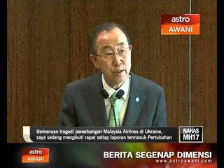 Ban Ki-Moon gesa siasatan telus