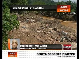Situasi banjir di Kelantan (Jumaat, 9 Jan, 12:00 tengahari)