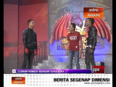 'Cubaan komedi sekadar suka-suka' - Hairul Azreen