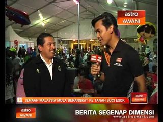 Jemaah Malaysia mula berangkat ke tanah suci esok