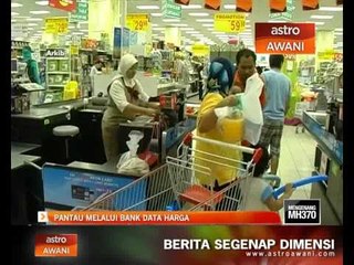 Pantau melalui bank data harga