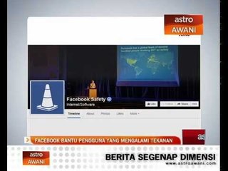 Facebook bantu pengguna yang mengalami tekanan
