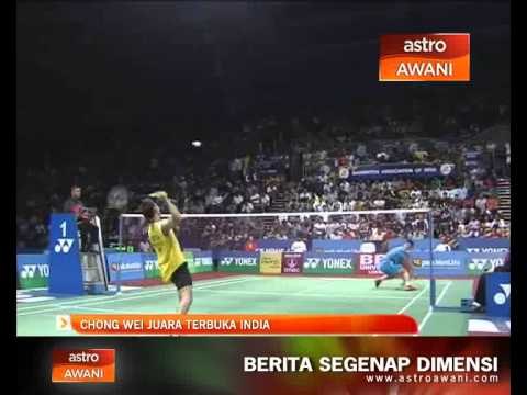 Chong Wei juara Terbuka India 2014