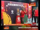 Trofi Piala Dunia 2014 tiba di Malaysia