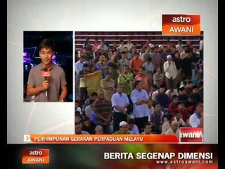 Perkembangan Perhimpunan Gerakan Perpaduan Melayu