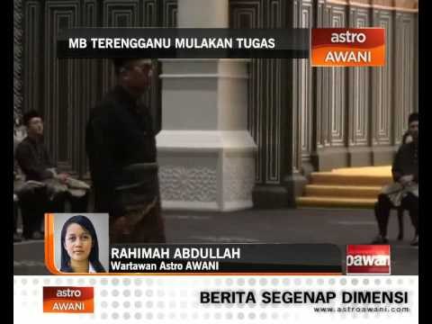 MB Terengganu mulakan tugas