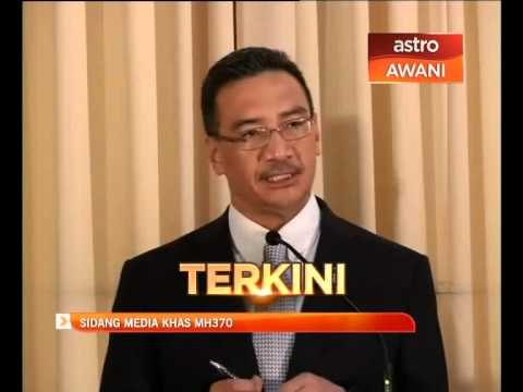 Sidang media khas MH370 (5:30pm, 15 Mei 2014)