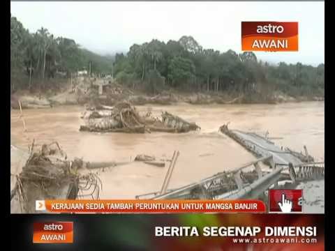 Kerajaan sedia tambah peruntukan untuk mangsa banjir