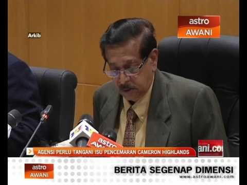 Agensi perlu tangani isu pencemaran di Cameron Highlands