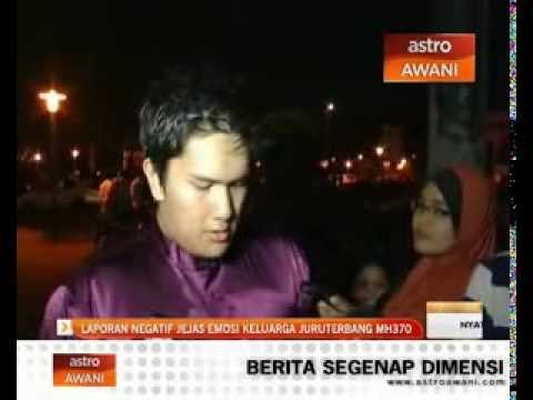 Laporan negatif jejas imej emosi keluarga juruterbang MH370