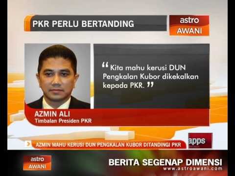 Azmin mahu kerusi DUN Pangkalan Kubor ditandingi PKR