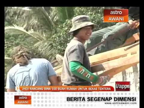 JHEV rancang bina 100 unit rumah untuk bekas tentera