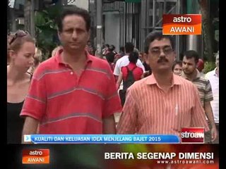 PM gembira dengan kualiti & keluasan idea menjelang Bajet 2015