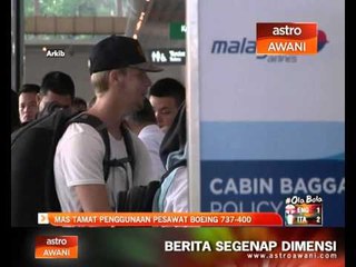 MAS tamatkan penggunaan pesawat Boeing 737-400