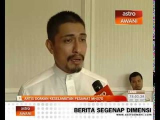 Artis doakan keselamatan penumpang MH370