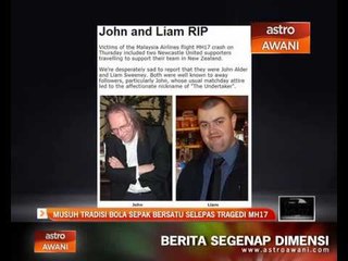 Musuh tradisi kelab bola sepak beri penghormatan