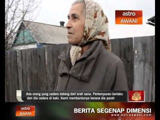 Pertempuran musnahkan kediaman orang awam