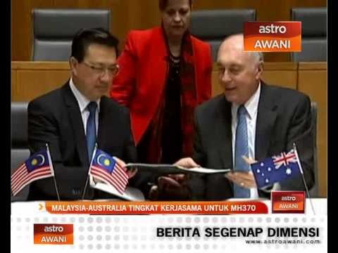 Australia tingkat kerjasama untuk MH370