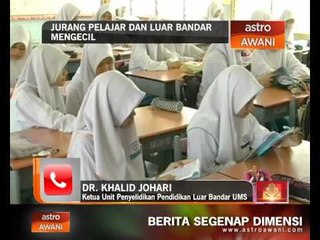 Jurang pelajar dan luar bandar mengecil