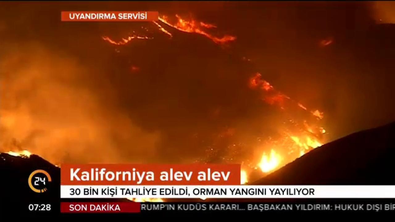 30 bin kişi tahliye edildi